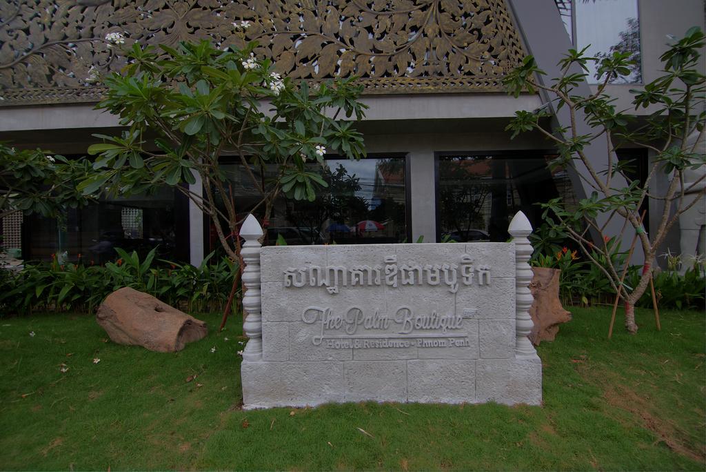 The Palm Boutique Hotel & Residence Phnom Pen Exterior foto