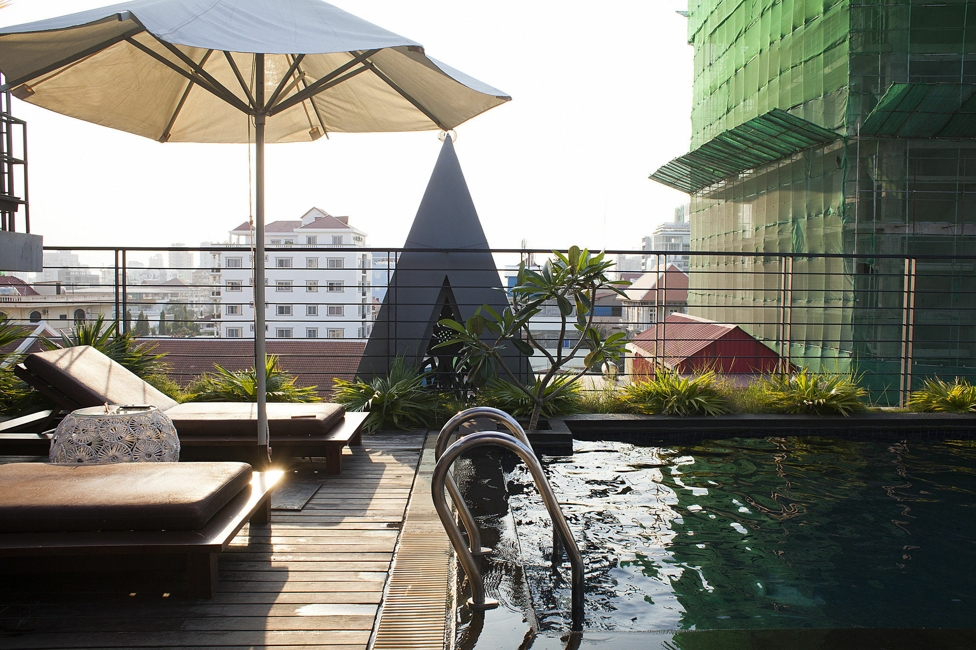 The Palm Boutique Hotel & Residence Phnom Pen Exterior foto