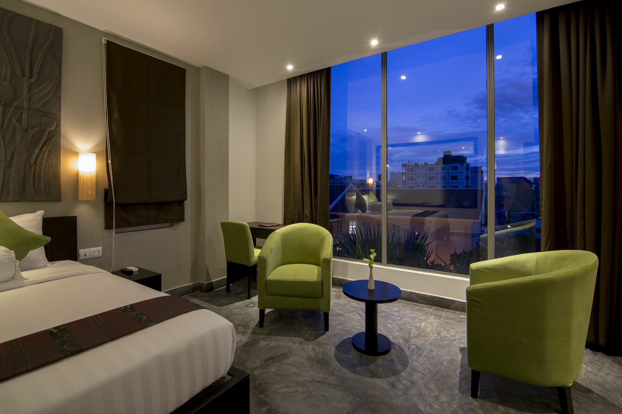 The Palm Boutique Hotel & Residence Phnom Pen Exterior foto
